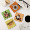 Gift Coffee Mood Premium Coasters - Set Of 4
