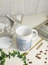 Shop Coffee Mug - Powder Blue - Ceramic - 300ml - Single Piece