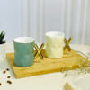 Coffee Mug - X Shaped Handle - Ceramic - 350ml Online