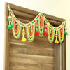 Buy Colourful Pompom & Beads Traditional Toran