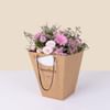 Congratulations with flower bag - Felicitations Online