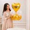 Congratulatory Golden Balloon Arrangement