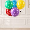 Shop Cool Bro Colourful Dot Balloon Arrangement for Rakhi