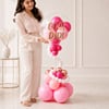 Shop Cool Didi Pink & Gold Balloon Bouquet for Rakhi