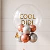 Buy Cool Didi Rose Gold Silver Balloon Arrangement for Rakhi