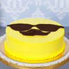 Gift Cool Mustache Theme Cake