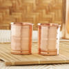 Gift Copper Water Bottle with 2 Glasses
