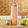 Buy Copper Water Bottle with 2 Glasses