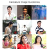Shop Couple In Ethnic Attire Personalized Caricature