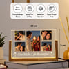 Gift Couple Personalized LED Photo Frame for Karwa Chauth