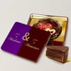 Couple's Sacher Cake in Tin Gift Box