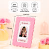 Gift Crazy Friendship Personalized Scalloped Frame