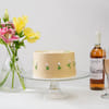 Creamy Cake with Intricate Floral Design (1Kg) Online