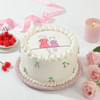 Gift Creamy Swirls Mother's Day Cake (Half Kg)