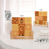 Crescent Moon And Duas Personalized Acrylic Frame With Wooden Base Online
