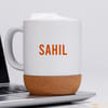 Gift Cricket Addict Personalized Mug with Cork Base
