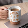 Shop Cricket Addict Personalized Mug with Cork Base