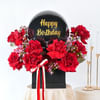 Gift Crimson Elegance Birthday Bouquet