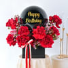 Crimson Elegance Birthday Bouquet Online