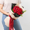 Crimson Elegance Rose Bouquet Crimson Elegance Rose Bouquet