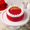 Crimson Love Anniversary Red Velvet Cake