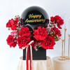 Crimson Promise Anniversary Arrangement Online