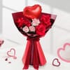 Gift Crimson Promise Valentines Day Bouquet