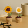 Gift Crochet Blooms Mini Sunflower And Daisy Set Of 2