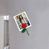 Buy Crochet Rose Personalized Photo Magnets Combo