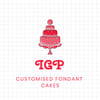 Customised Fondant Cake 2.5kg