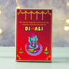 Gift Customized Wooden Diwali Frame with Dry Fruits
