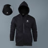 Customized Zero Degree Zippered Hoodie for Men Online