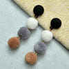 Cute and Classy Pom Pom Earrings Online