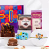 Cute Bal Ganesha Rakhi Hamper Online