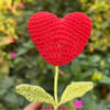 Shop Cute Crochet Heart In A Pot - Single Piece