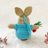 Gift Cute Handcrafted Crochet Bunny - Single Piece