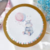 Shop Cute Hippo Baby Shower Poster Cake (2 Kg)