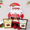 Gift Cute Santa Decor And Treat Christmas Combo