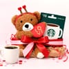 Cute Teddy And Coffee Valentines Day Combo