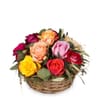 Cutflower Arrangement A Basket Full of Roses