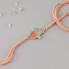 Gift CZ And Stone Hamsa Rakhi