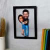 Buy Dad And Daughter Personalized Caricature Photo Frame