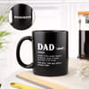 Dad Definition Personalized Mug for Father's Day