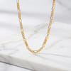 Dad's Personalized Gold Cuban Chain Necklace