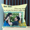 Gift Daddy Stories Personalized Cushion & Mug Combo