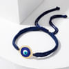 Gift Dark Blue String Evil Eye Bracelet Rakhi