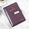 Gift Dark Brown Corporate Gift Box (Set of 4) - Customized With Name And Logo