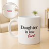 Daughter In Law Personalized Coffee Mug Online