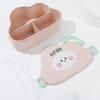 Gift Dazzling Personalized Cloud Tiffin Box - Pink