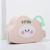 Shop Dazzling Personalized Cloud Tiffin Box - Pink